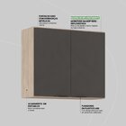 Armário Aéreo De Cozinha | 80cm - 2 Portas Firenze Res_atr_av